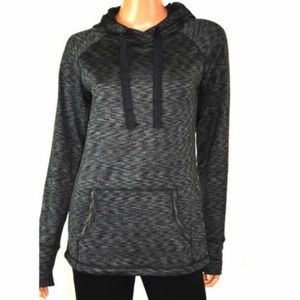IDEOLOGY Women’s Black Long Sleeves Hoodie